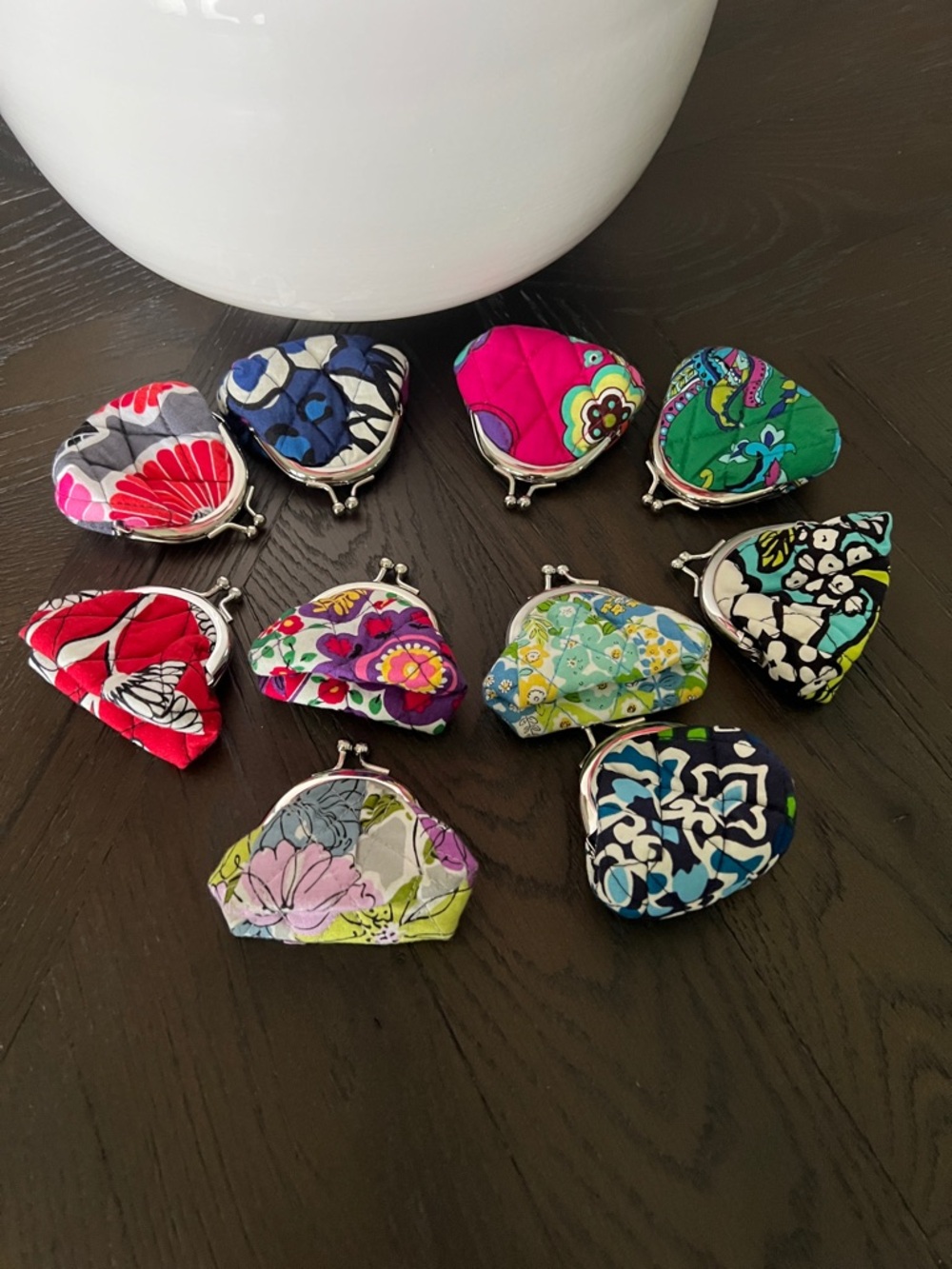 Bundle👛 Of 10pc Mini Vera Bradley Coinpurse.. - Picture 10 of 14